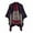 Red, variant on Aocisk Women's Warm Shawl Wrap Cape Winter Cardigan Sweater Open Front Poncho Coat Red One Size