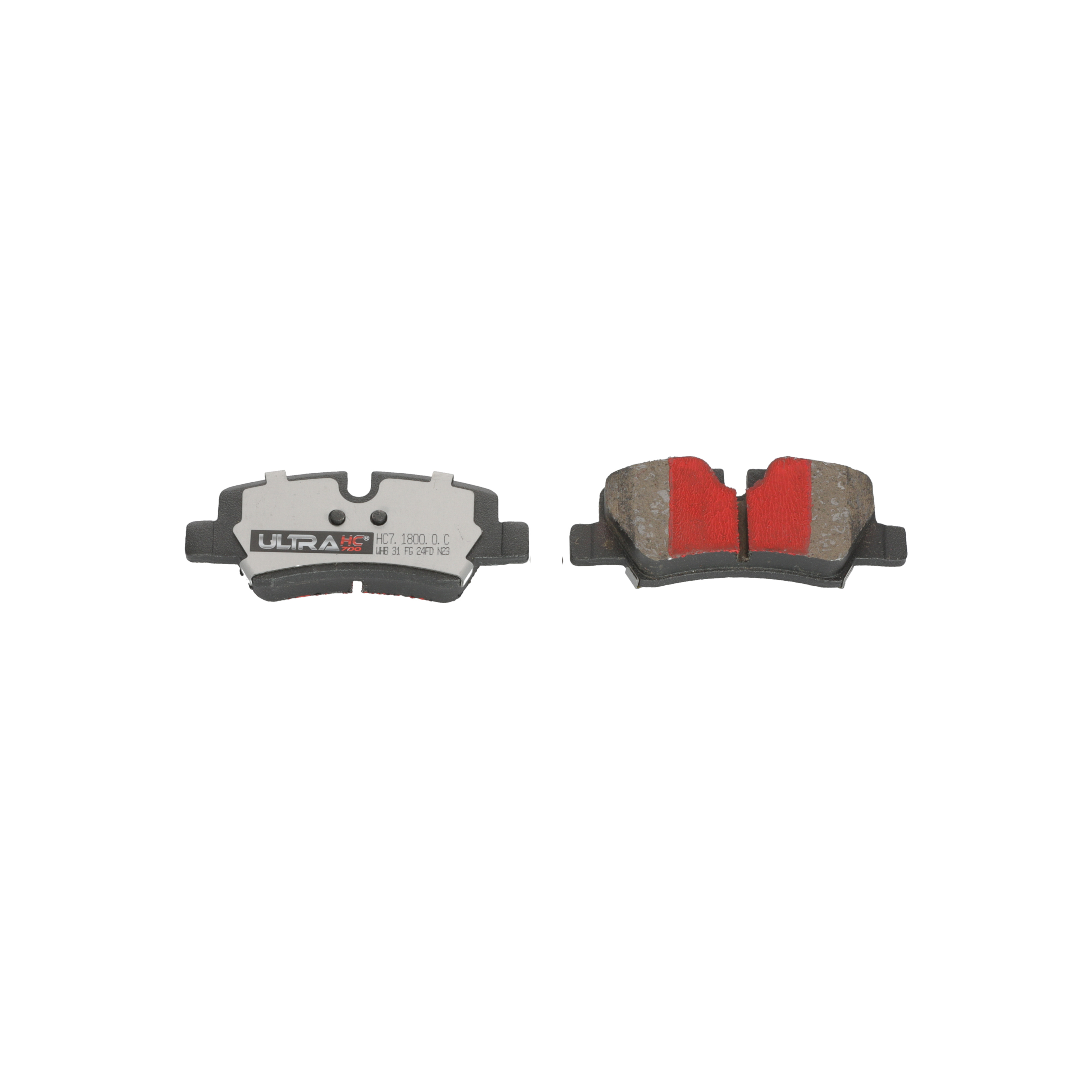 UltraHC 700 Brake Pad Set, Rear HC7.1800.0.C, Mini Cooper 2023-2014