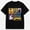 Black-33, variant on Halloween Graphic T-Shirt, Three Simple Ghosts, Spooky Season Short Sleeve Casual Shirt