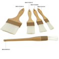 thumbnail image 4 of Excellante 4-Inch Flat Nylon Bristle, 4 of 6