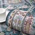 thumbnail image 6 of EastVita Boho Area Rug Washable Rug Vintage Persian Rug Tribal Entryway Rug Printed Doormat Throw Non-Slip Rugs for Bedroom Bathroom, 6 of 8
