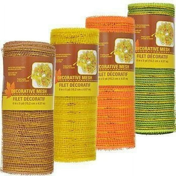 CMHB Decoration, Orange, 4 Count