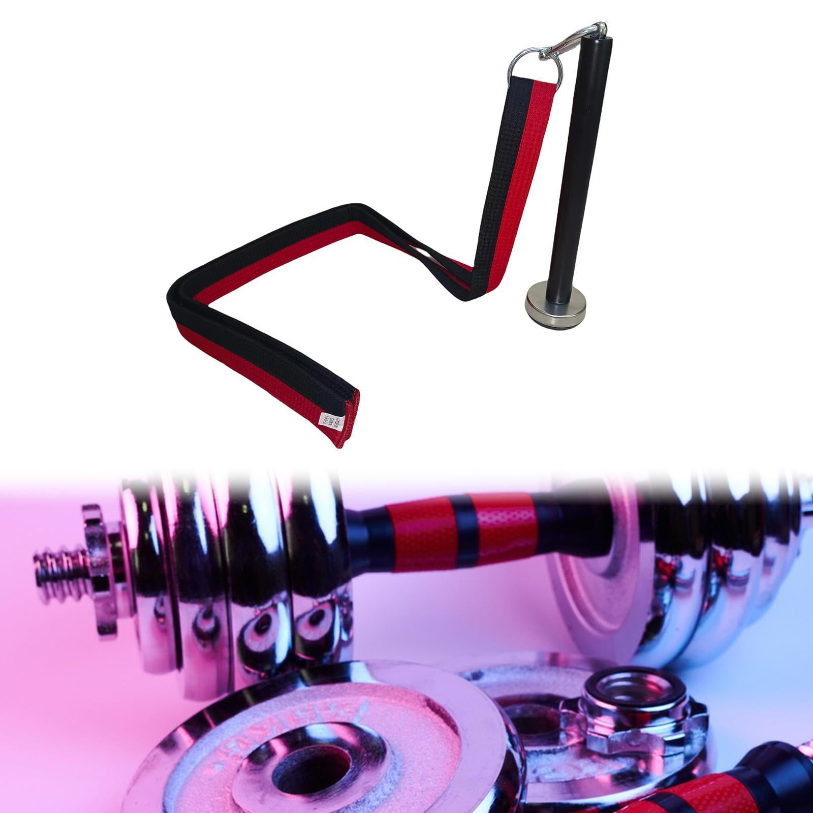 Baoblaze Arm Wrestling Training Strap Heavy Duty Hand Grip for Exercises Black and Red Strap