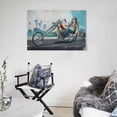 thumbnail image 5 of David Mann Motorcycle Art Gnghost Rider Prints Poster (35) Wall Art Poster Gifts Bedroom Prints Home Decor Hanging Picture Canvas Painting Posters 20x30inch(50x75cm), 5 of 6