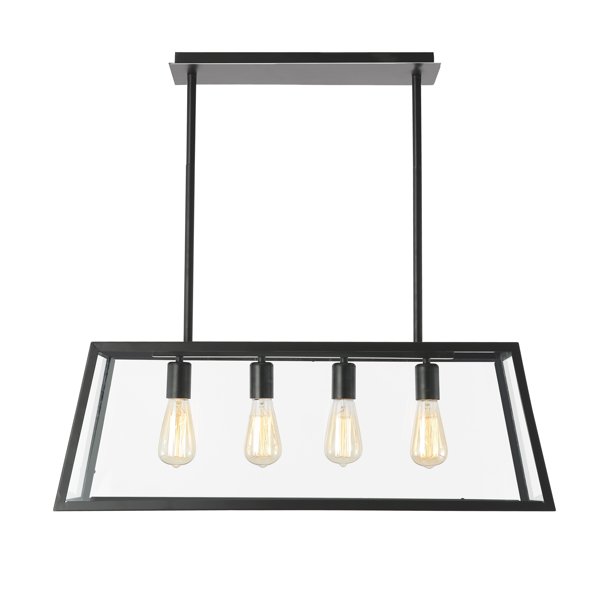 Light Society Morley Glass Chandelier Com Light Society Morley Glass Chandelier, Morley 6 Light Black Chandelier With Clear Glass Shade