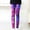 Purple, variant on uublik Leggings for Girls Cute Printed Slim Fashion Stretchy Cropped Trousers