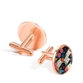 thumbnail image 3 of Cat Stylish Men's Cufflink Set, for Dress Shirts, Made of Stainless Steel, Ideal for Formal Events, 3 of 6