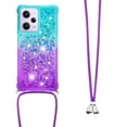 thumbnail image 3 of Funda para Xiaomi Redmi Note 12 Pro 5G Brillantina Líquida Divertida Reluciente y con Cristales en Movimiento Cuerpo Cruzado con Cordón Ajustable, 3 of 5