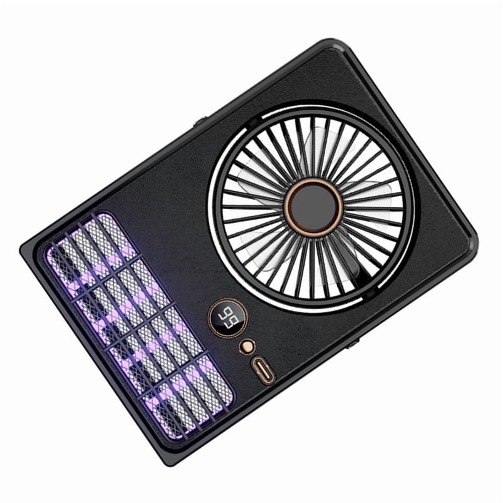 Electric Insect Trap Mosquito Lamp with Fan 2 in 1 Usb Charging Camping Mosquito Repellent Bug Zapper
