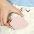 thumbnail image 5 of Hand-held small mirror beauty mirror stainless steel makeup mirror, 5 of 5