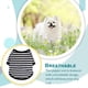 thumbnail image 5 of Greeniant Chaleco para cachorros, camisetas transpirables con cuello para perros, dulce regalo, ropa para perros pequeños, camisa para cachorros, Type2 NO2 Greeniant PT003822-06B, 5 of 6