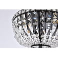thumbnail image 4 of Elegant Lighting Tranquil 14" 4 Light Royal Crystal Flush Mount, 4 of 9