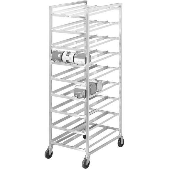 Channel Manufacturing CSR-9 Full Size Stationary Aluminum Can Rack for #10 and #5 Cans