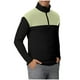 thumbnail image 5 of pstuiky manga larga para hombre, Top deportivo de manga larga con cuello alto y media cremallera para hombre, con bloques de color Tops casuales para hombres xxl, 5 of 7