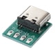 thumbnail image 4 of Conector tipo C de 16 pines de 6 piezas a adaptador de PCB de 2,54 mm, USB C de 4 pines a DIP de 4 pines para carga y transmisión de datos, 4 of 5