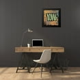 thumbnail image 4 of Iowa 20x20 Black Modern Framed Museum Art Print Titled - Art Licensing Studio, 4 of 5