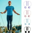 thumbnail image 2 of Digital Counting Cordless Jump Rope Weighted Skipping Rope Exercise Rope with Antislip Handle For Fitness Enthusiasts, 2 of 11