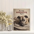 thumbnail image 2 of UXIEQU Dog Lover Pet Art Canvas Wall Art 15.75x11.81 INCHES, 2 of 8