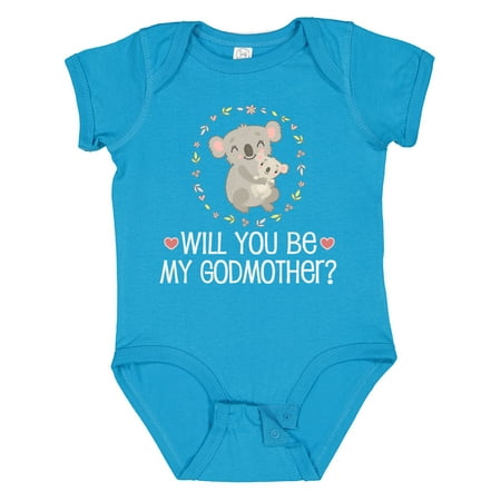 

Inktastic Godmother Proposal Announcement Gift Baby Girl Bodysuit