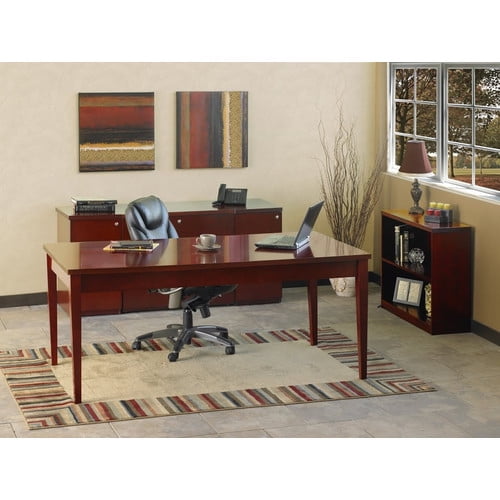 Mayline Group Luminary Series 4-Piece Standard Desk Office Suite