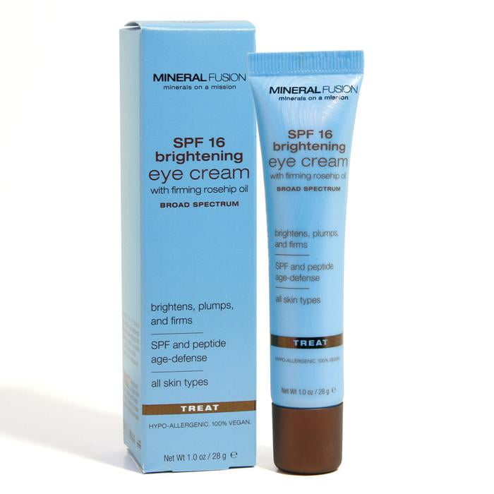 mineral fusion spf 16 brightening eye cream