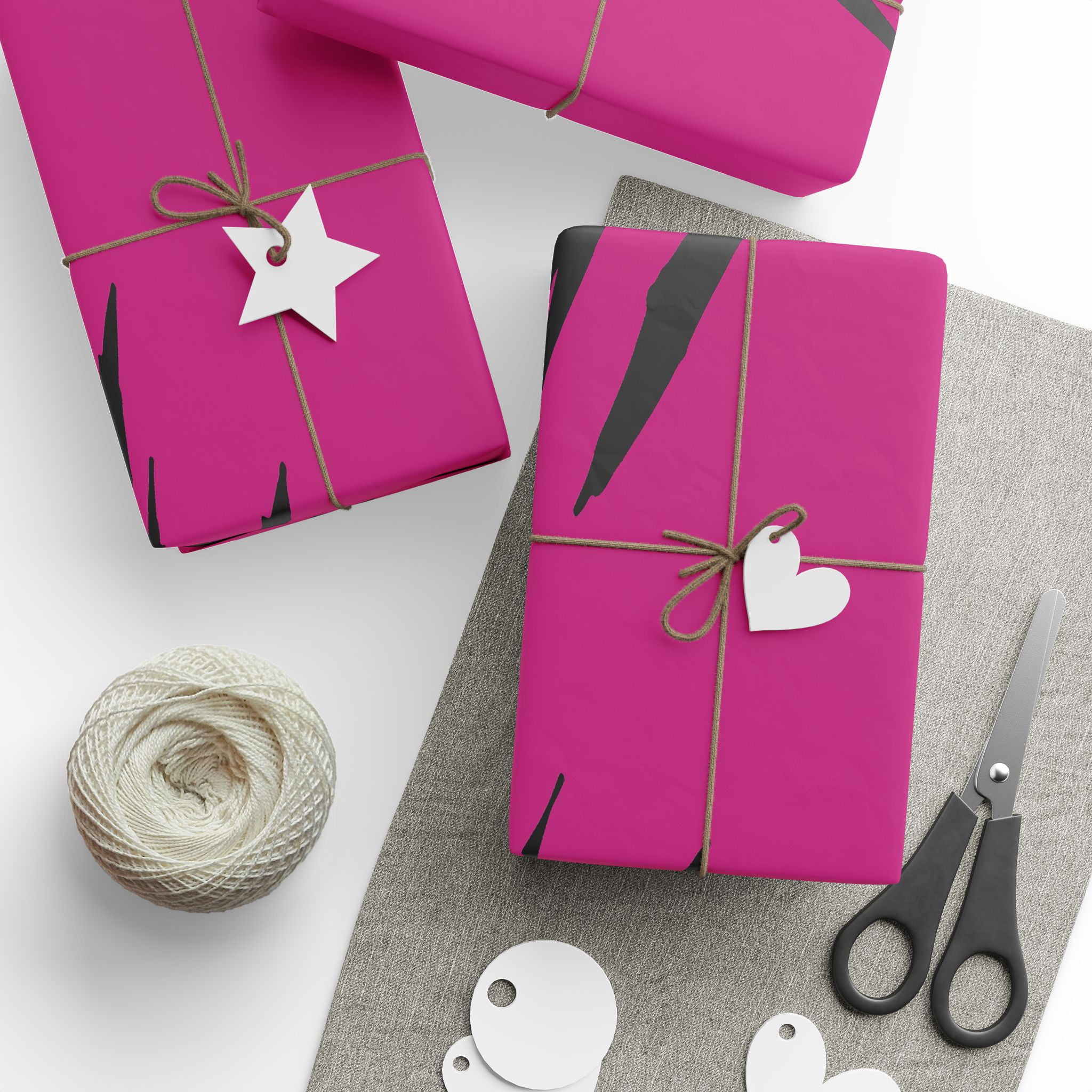 Effete Feline Claw Marks Scratch Gift Wrap Papers