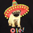 thumbnail image 3 of CafePress - Fiesta Pug Dark T Shirt - Men's Classic Graphic Cotton T-Shirt, 3 of 4