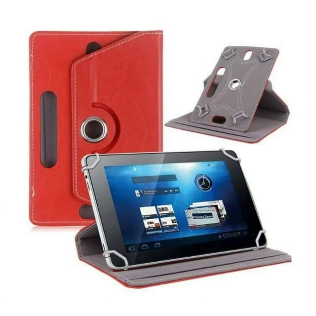 Universal 7/8/9/10 Inch Tablet for CASE, Universal Tablet Rotating for CASE Cove Red 10 inches