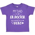 thumbnail image 3 of Inktastic My Dad is an Er Doctor and a Hero Boys or Girls Toddler T-Shirt, 3 of 5
