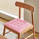 thumbnail image 5 of Fiudx Cojín de Terciopelo Repujado, Suave Algodón, Elegante Color Rosa, Decoración para El Hogar, Asiento Cómodo para Largas Sesiones, Fácil de Limpiar, Tamaño 40 X 40 X 7 Cm., 5 of 6