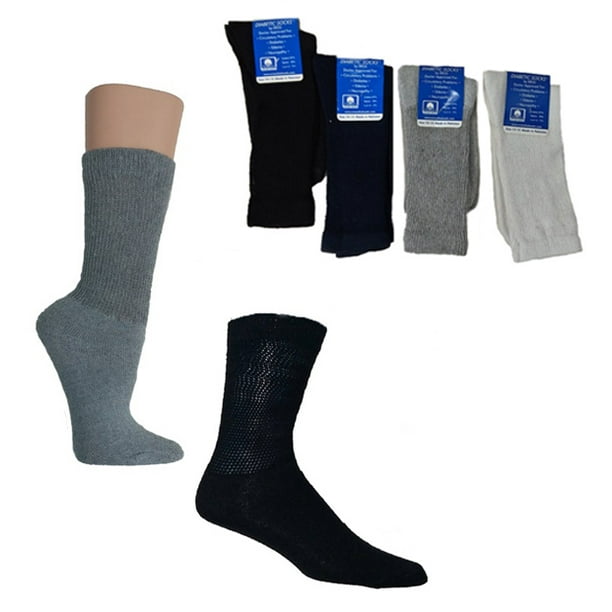 Diabetic Socks Assorted Colors / Sizes CASE OF 180