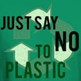 thumbnail image 3 of CafePress - Just Say No To Plastic Dark T Shirt - Men's Classic Graphic Cotton T-Shirt, 3 of 4