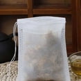 thumbnail image 3 of 1000PCS Disposable Tea Bags Non-woven Empty Filter Bag for Spice Tea With Draw String Tea Filter Bag Empty Teabags Kitchen Tool 1000PCS 5X7cm, 3 of 6
