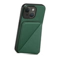 thumbnail image 6 of Nalacover Case Compatible with iPhone 11, Wallet Case with Hidden Card Holder, withKickstand Card Slots Classic PU Cowhide Leather Cover for Men Women Girls For iPhone 11, Green, 6 of 10