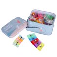 thumbnail image 2 of Clip de Couture, 100 Pcs Mini Clips en Tissu Accessoires de Couture Clip de Couture en Plastique Performance Solide, 2 of 14
