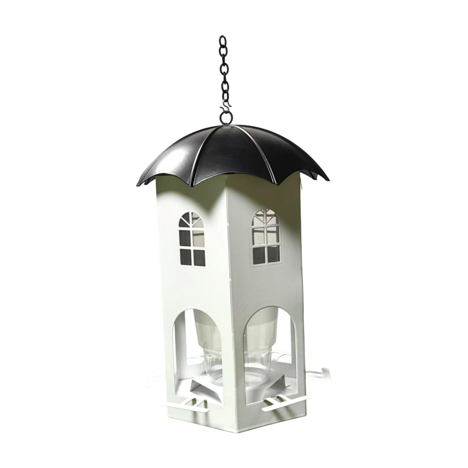 koolsoo Bird Feeder Bird Feeding Station Outdoors Easy to Clean and Fill Food Dispenser Hummingbirds Feeder for Yard Patio Decoration