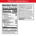 thumbnail image 3 of Cheez-It DUOZ Pesto and Mozzarella Baked Snack Crackers, Lunch Snacks, 12.4 oz, 3 of 11