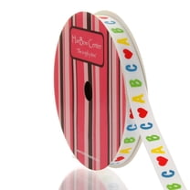 ABC's Grosgrain Ribbon 3/8