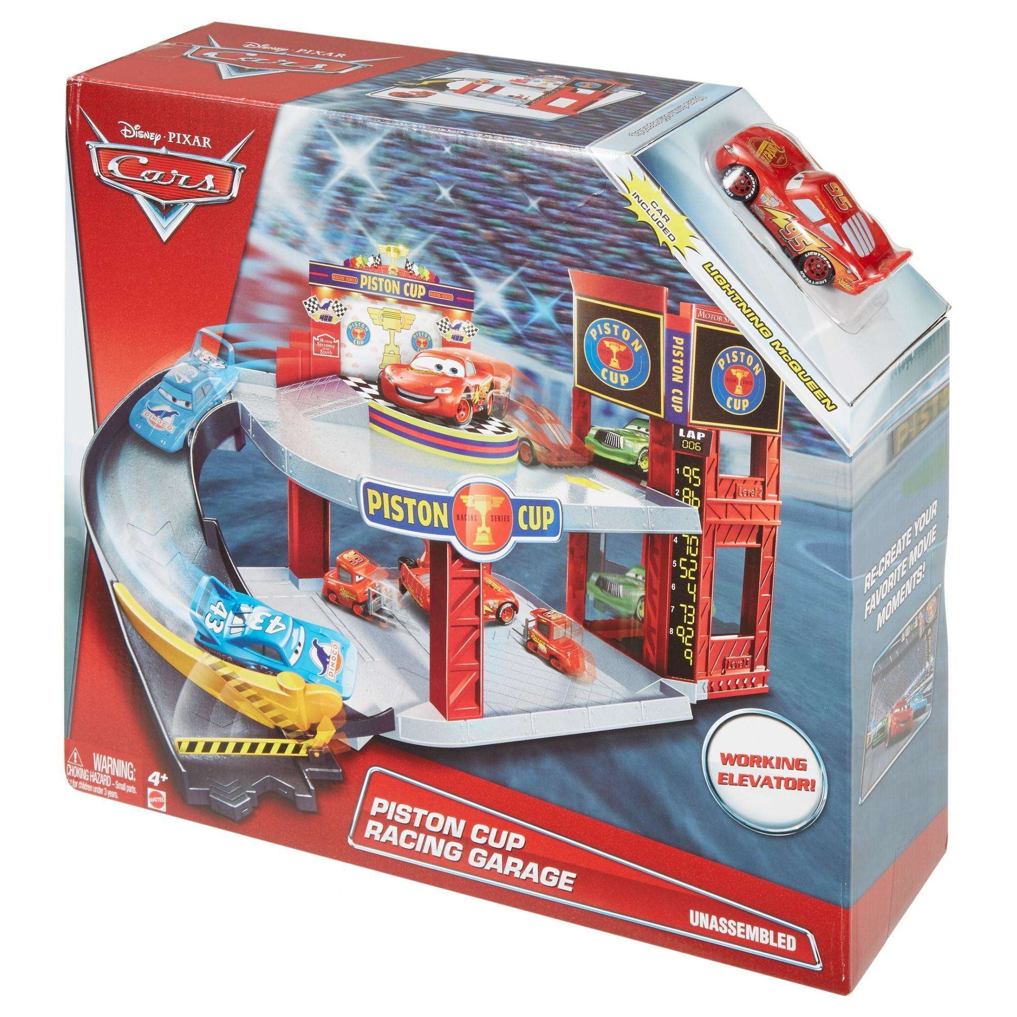 pixar cars garage