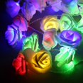 thumbnail image 2 of D-GROEE Party Accessories Led Rose Flower String Light Realistic Looking Battery-powered Valentine's Day Led String Lamp Hanging Decoration, 2 of 6