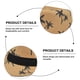 thumbnail image 3 of Sombreros de paja para hombres y mujeres con circunferencia de 56-58 cm, sombreros de ala corta, sombreros de copa retro de verano, sombreros de jazz, sombreros de protección solar, 3 of 5