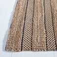 thumbnail image 3 of SAFAVIEH Natural Fiber Beulah Striped Area Rug, Black/Natural, 6' x 9', 3 of 8