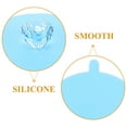 thumbnail image 3 of Tineasur Silicone Cup Cover Cup Lids Assorted Color Acrylic 6Pcs, 3 of 8