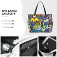 thumbnail image 2 of Lsque Scooby-Doo Beach Travel Bag - Water-Resistant, Large Capacity Lightweight Tote with 7 Pockets for Women and Men - Perfect for Beach, Pool, Gym, and Travel, 2 of 6