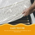thumbnail image 3 of Shisuyan Mattress Packing Bag Reusable Mattress Storage Pouch Transparent Mattress Bag, 3 of 8