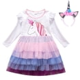 thumbnail image 1 of Baby Girl Princess Dress Otoño Boda Fiesta de cumpleaños Tutu Vestidos Niños Vestidos para niñas Niños Disfraces de Navidad Outfits5-6Y Gao Jinjia LED, 1 of 2