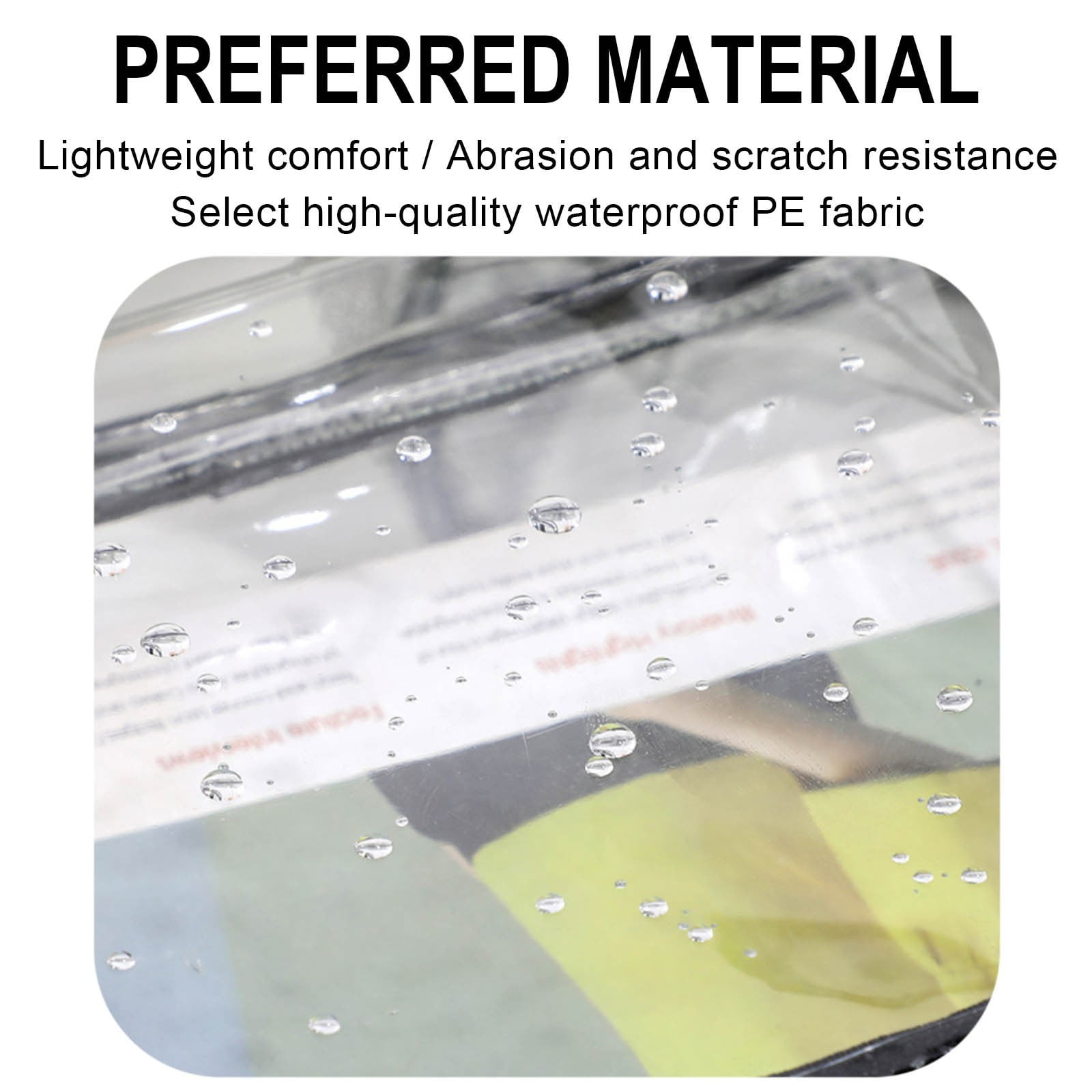 Yhmxh Clear Backpack Heavy Duty Large Clear Bookbag for Adults See Through Backpack with Wider Shoulder Straps for Concert Sport Work Games Supplie (Black)