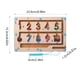 thumbnail image 3 of Xihbxyly Historia de La Navegación Laberinto Magnético de Madera para Niños, Juego para Caminar, Tablero de Percepción de Color, Tablero de Percepción Digital, Rompecabezas, Juguete, Regalo de Cumple, 3 of 6