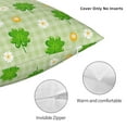 thumbnail image 3 of Pofeuu St Patrick's Day11 Print Double-sided plush pillowcase Square Throw Pillow Covers Pillows Cover for Living Room Bedroom Sofa Couch Cushion Cover（No pillow core）-16"x16", 3 of 7