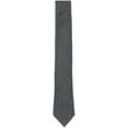thumbnail image 1 of Altea Milano Men's Black Geometric Silk Necktie - One Size, 1 of 1